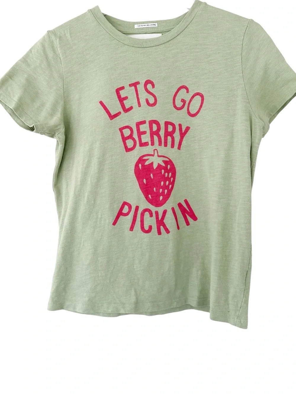 MOTHER • The Lil Sinful Tee, Berry Pickin - Picture 7 of 9